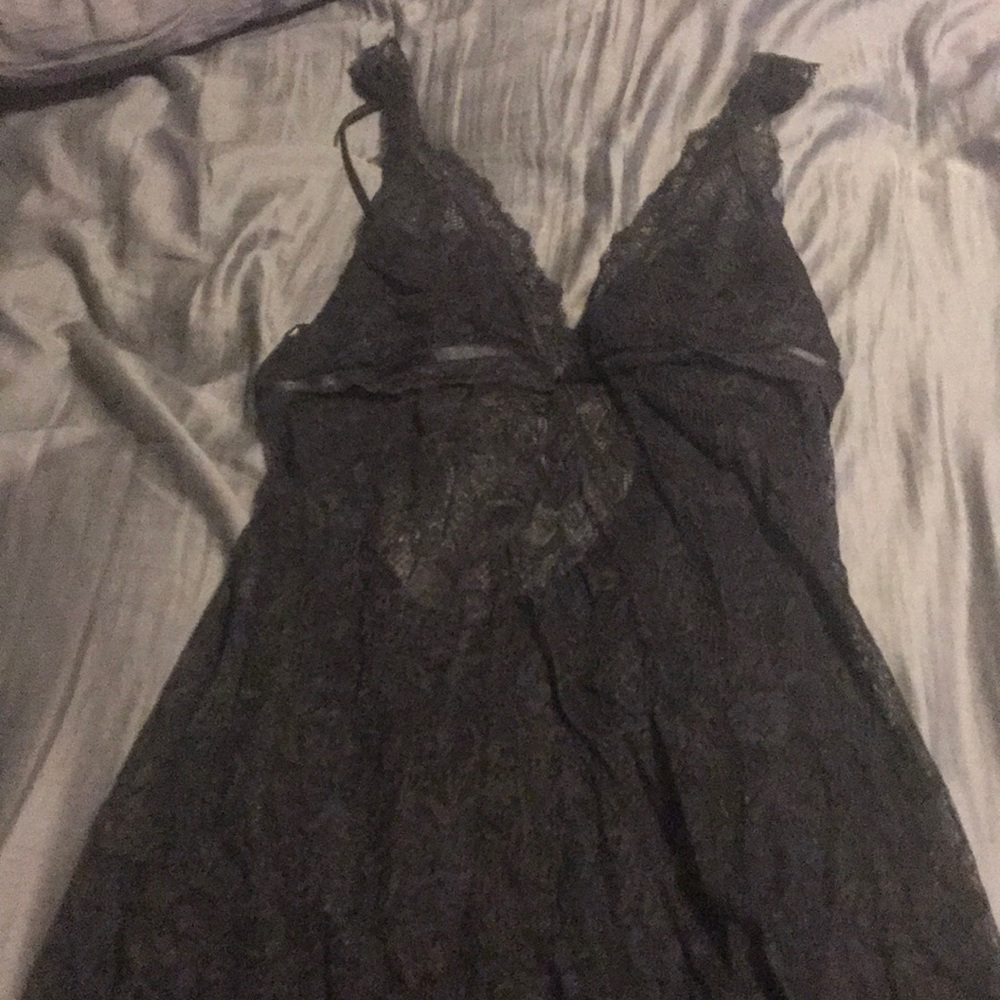Black lingerie